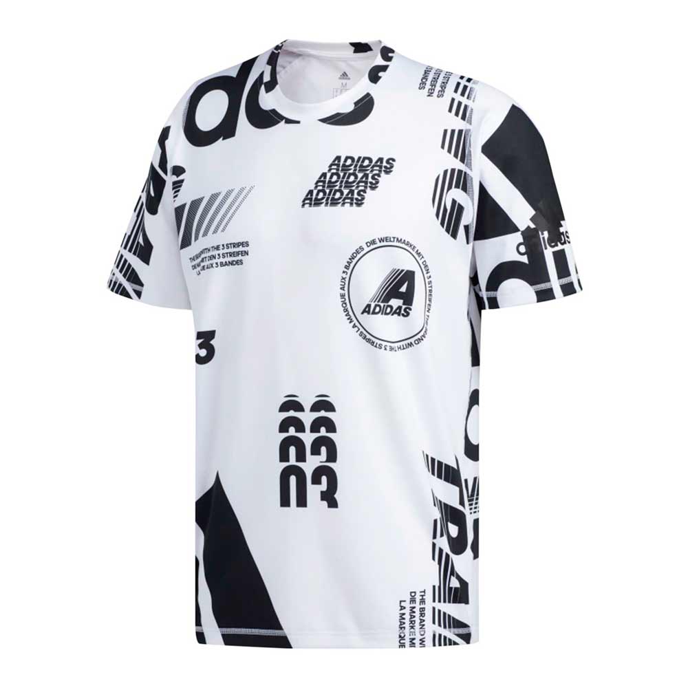 Tricou bărbătesc Adidas DAILY AOP TEE S Alb photo 1 Tricou bărbătesc Adidas DAILY AOP TEE S Alb photo 1