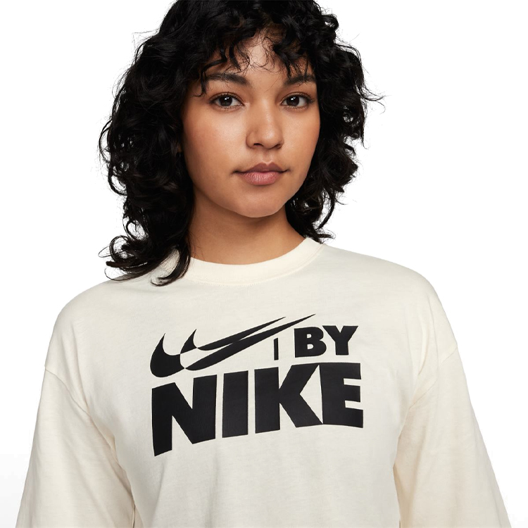 Tricou Nike W NSW CROP TEE GLS L Alb Femei photo 4