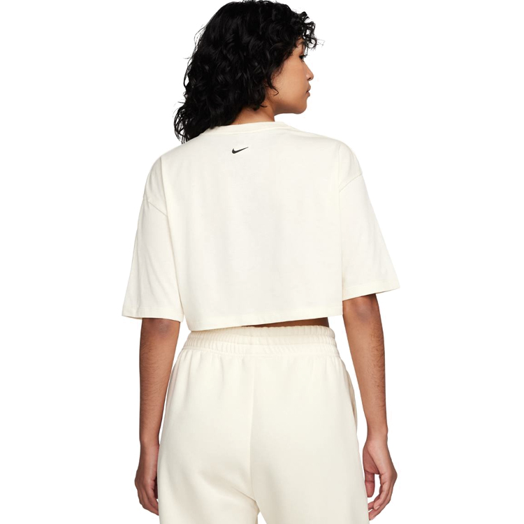 Tricou Nike W NSW CROP TEE GLS L Alb Femei photo 5