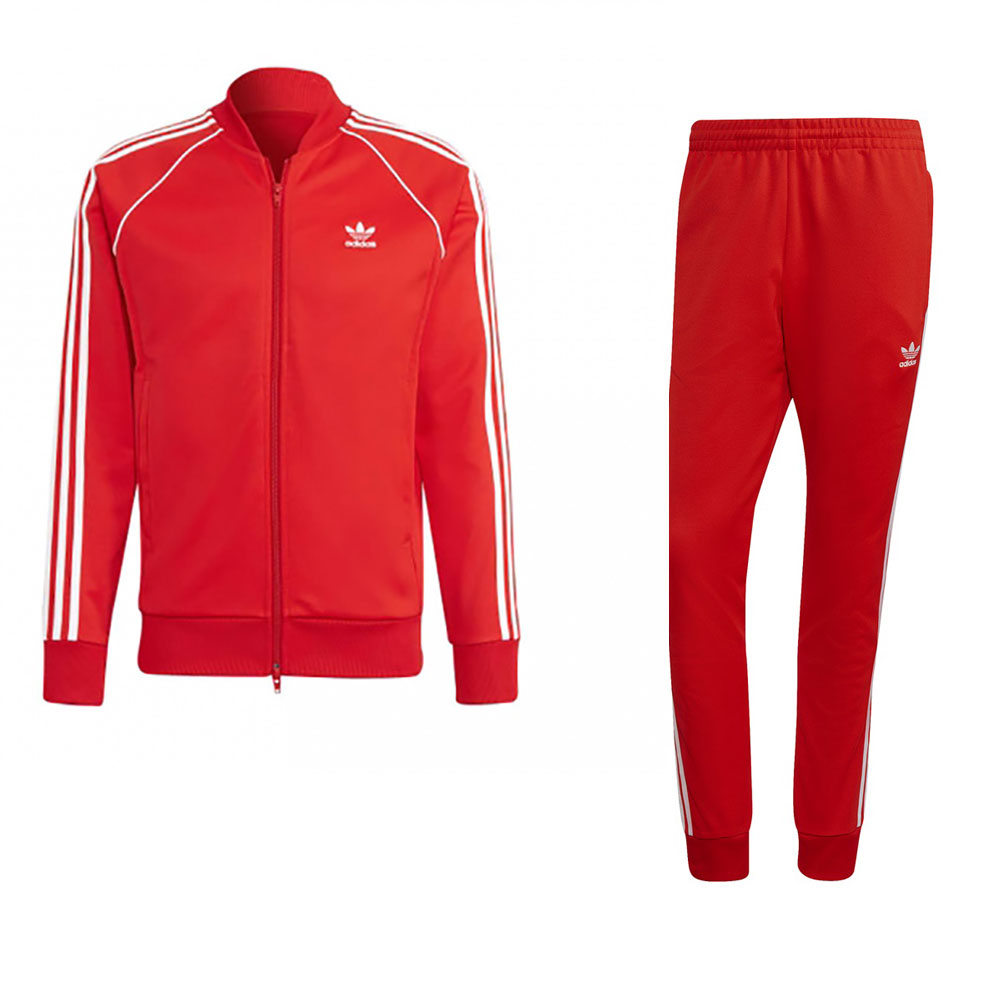 Trening pt Barbati Adidas SST TT PRIMEBLUE S Rosu photo 1 Trening pt Barbati Adidas SST TT PRIMEBLUE S Rosu photo 1