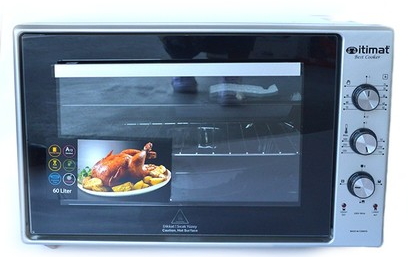 Cuptor electric Itimat I-60TTG-A13, 60 l, 1800 W, Gri photo 