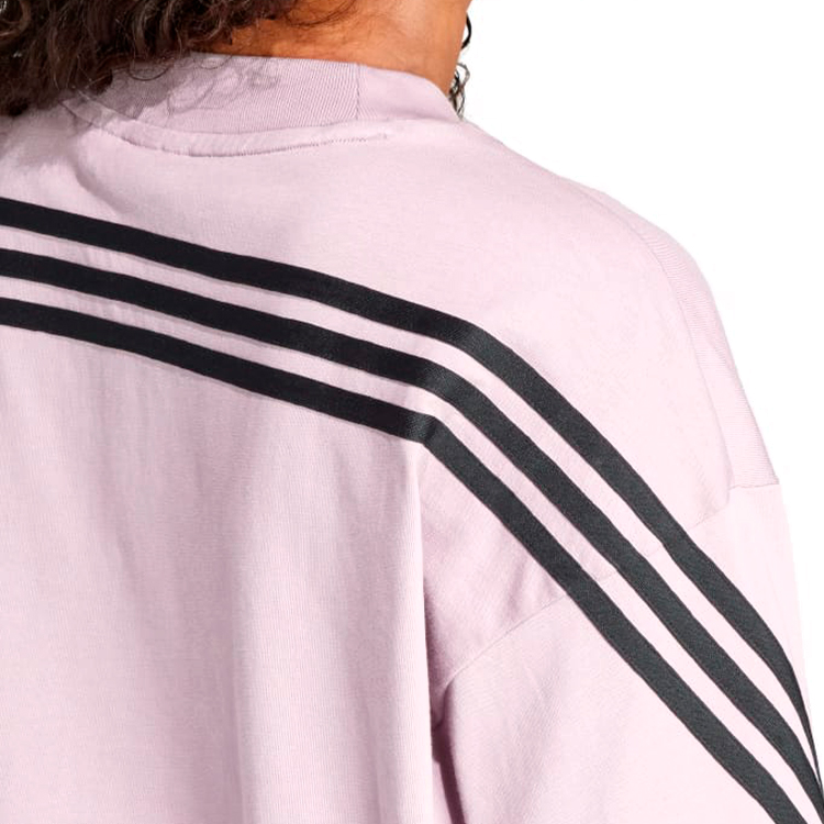Tricou Adidas W FI 3S TEE 2XS Liliac Femei photo 4