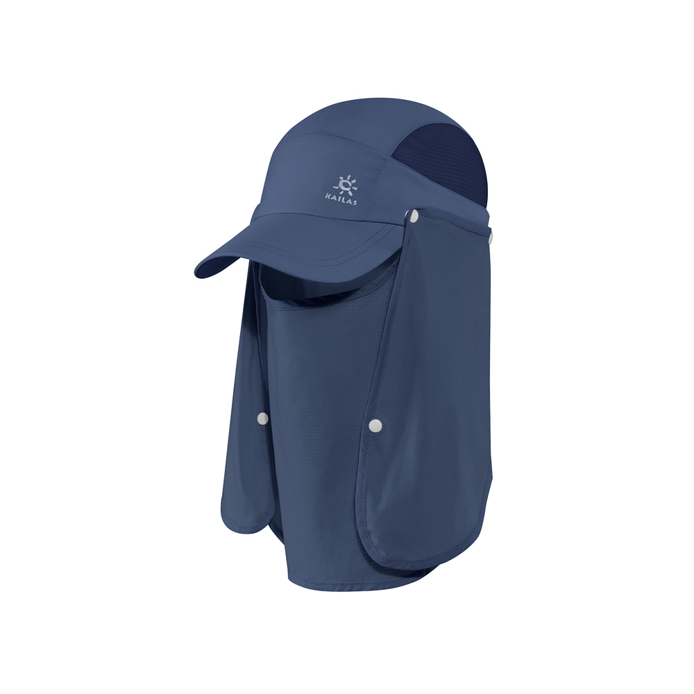 Chipiu Kailas NECK FLAP BASEBALL CAP One size Albastru photo 2