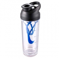 Бутылка Nike TR RECHARGE SHAKER BOTTLE 2.0 24 OZ CLEAR/BLACK/GAME ROYAL/GAME ROYAL thumbnav