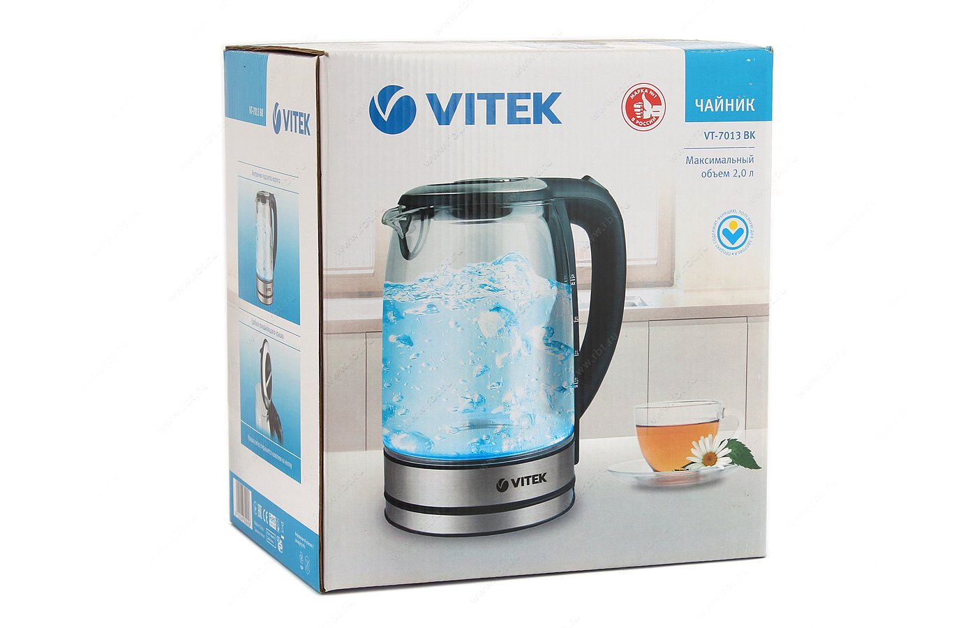 Fierbator de apa electric Vitek VT-7013 BK photo 5