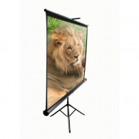 Elite Screens 84" (4:3) 170 x 127 cm, Tripod Projection Screen, Portable, Pull Up, Black thumbnav 1