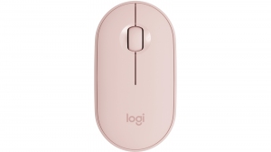 Logitech Wireless Mouse Pebble M350 Rose, Optical Mouse for Notebooks, 1000 dpi, Nano receiver, Retail thumbnav 1