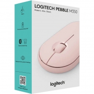 Logitech Wireless Mouse Pebble M350 Rose, Optical Mouse for Notebooks, 1000 dpi, Nano receiver, Retail thumbnav 4