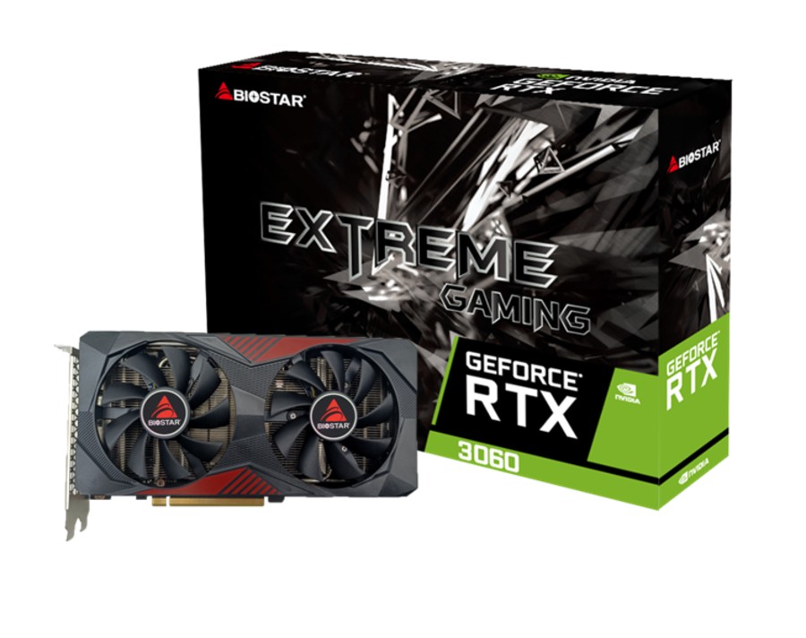 Placa video BIOSTAR GeForce RTX3060  / 12GB / GDDR6 /  192bit photo 1