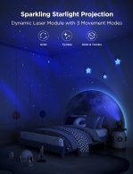 Световой проектор GOVEE Star Light Projector, 18 White Noise Options thumbnav 7