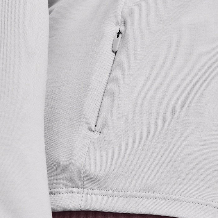 Hanorac Under Armour UA Qualifier Run 2.0 1/2 Zip / Femei / L / Alb photo 5