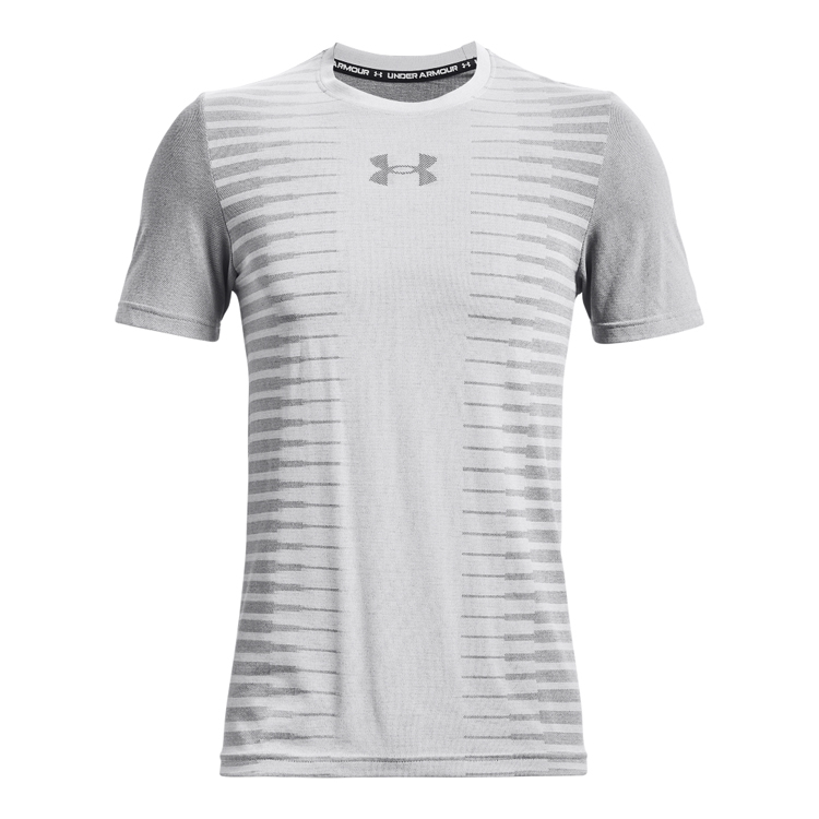 Tricou bărbătesc Under Armour UA Seamless Wordmark SS LG Alb photo 1 Tricou bărbătesc Under Armour UA Seamless Wordmark SS LG Alb photo 1