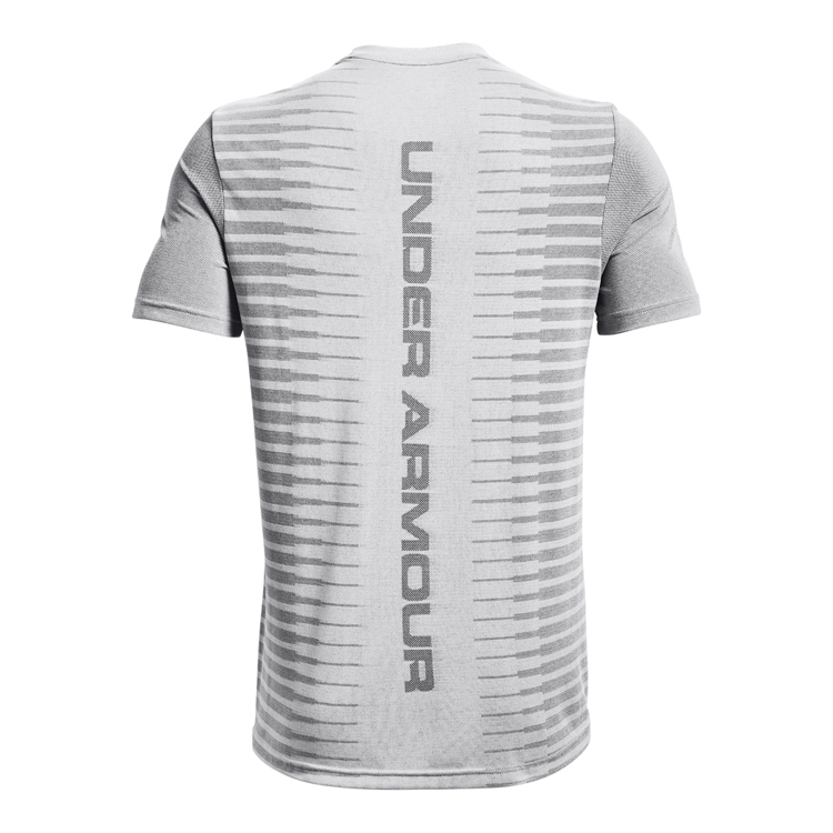 Tricou bărbătesc Under Armour UA Seamless Wordmark SS LG Alb photo 2