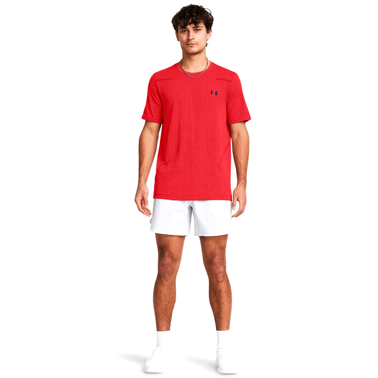 Футболка мужская Under Armour Vanish Seamless Grid SS L Красный photo 5