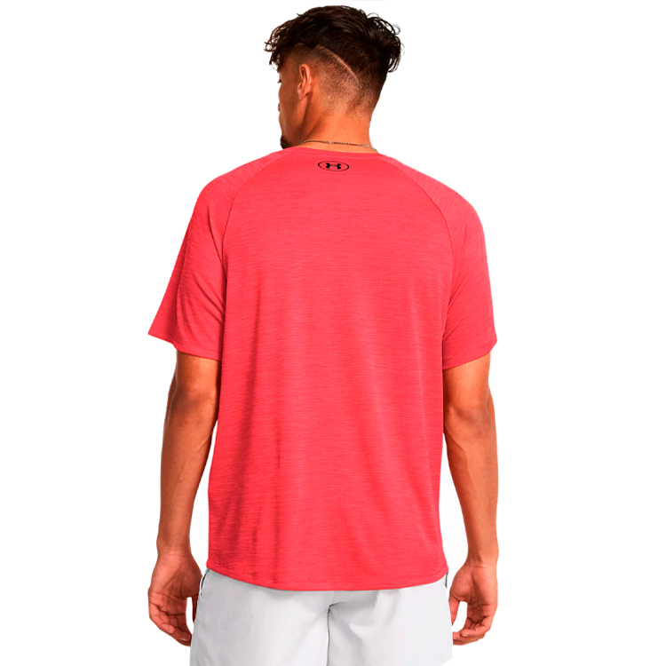 Tricou bărbătesc Under Armour UA Tech Textured SS L Rosu photo 4