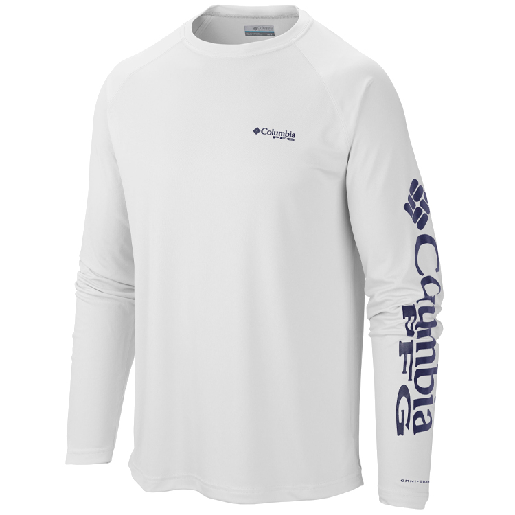 Hanorac pt bărbați Columbia Terminal Tackle LS Shirt S Alb photo 1