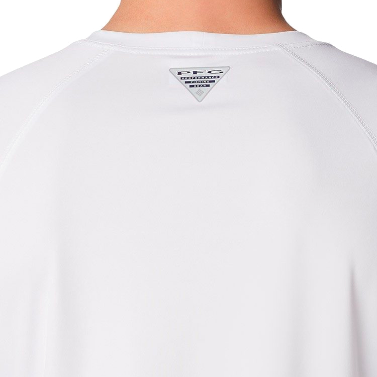 Hanorac pt bărbați Columbia Terminal Tackle LS Shirt S Alb photo 5
