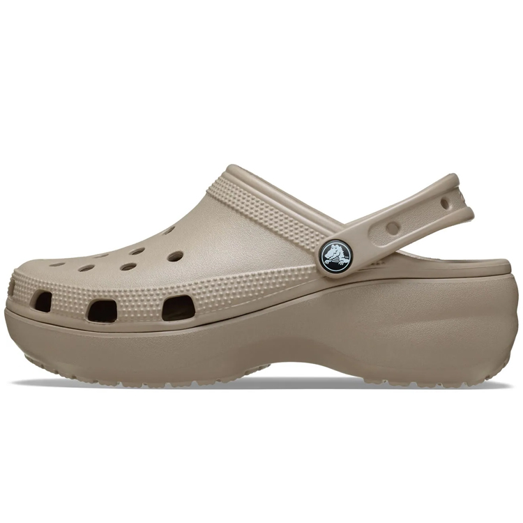 Slapi Crocs Classic Platform Clog W pt Femei / 38-39 / Gri photo 1 Slapi Crocs Classic Platform Clog W pt Femei / 38-39 / Gri photo 1