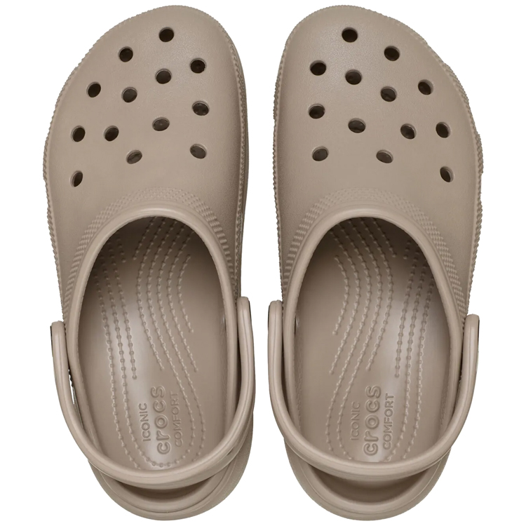 Slapi Crocs Classic Platform Clog W pt Femei / 38-39 / Gri photo 3
