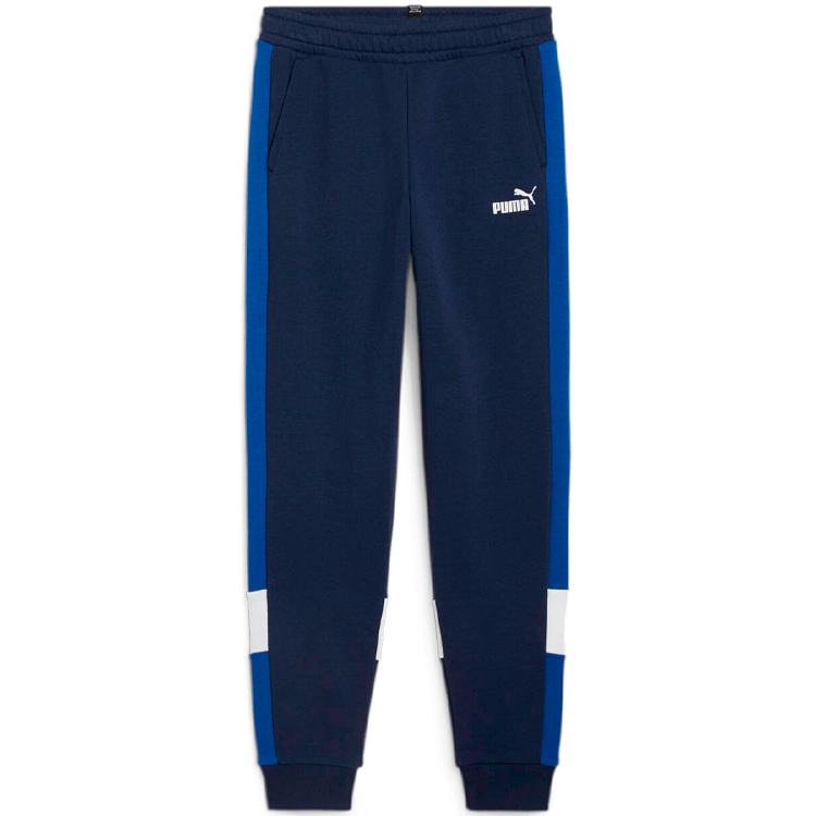 Брюки Puma ESS BLOCK Sweatpants TR B / Унисекс / 128 / Синий photo 1 Брюки Puma ESS BLOCK Sweatpants TR B / Унисекс / 128 / Синий photo 1