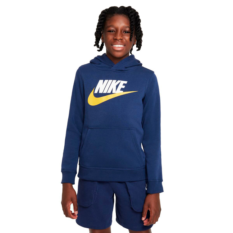 Hanorac Nike B NSW CLUB + HBR PO / Barbati / XS / Albastru photo 1