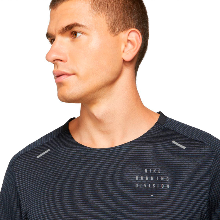 Tricou bărbătesc Nike M NK DFADV RUN DVN TECHKNIT SS L Negru photo 3