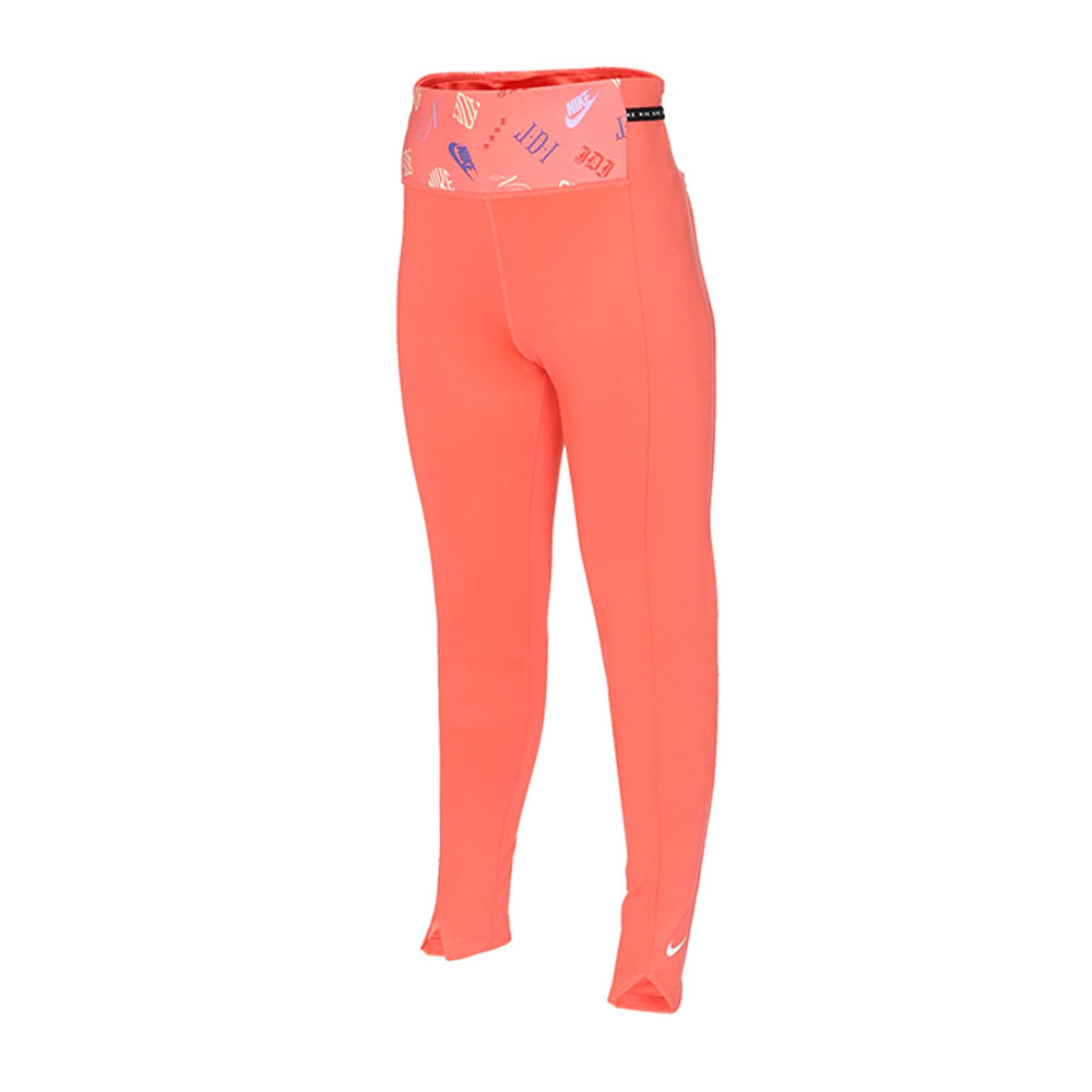 Легинсы Nike G NK DF ONE LUXE LEGGING AOP / Женский / L / Оранжевый photo 1