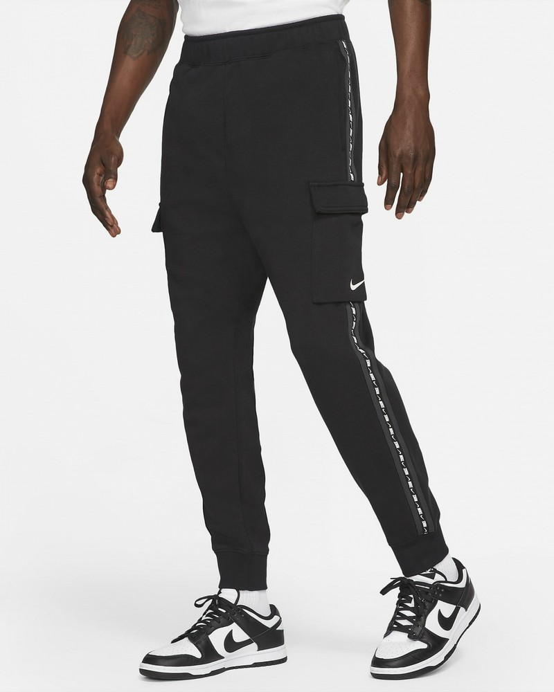 Брюки Nike M NSW REPEAT FLC CARGO PANT BB 2XL Черный Мужской photo 2