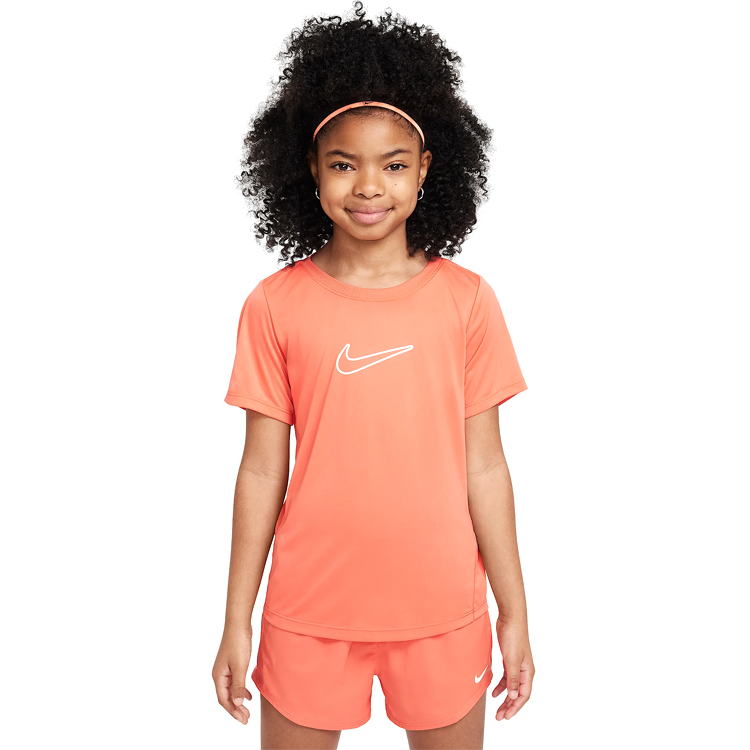 Tricou Nike G NK DF ONE STD SS TOP HBR / Femei / L / Portocaliu photo 1