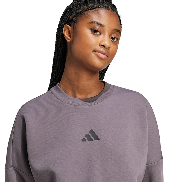 Hanorac Adidas W FI 3S SWT XL Gri Femei photo 4
