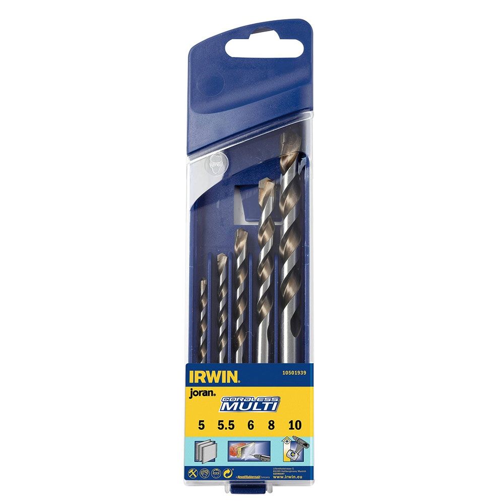 Set de burghie Irwin  Set 5/5.5/6/8/10MM, 10501939 photo 1