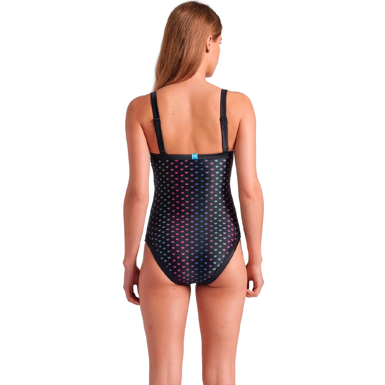 Купальник Arena RAINBOW MONOGRAM BIKINI TRIANG XS Черный Женский photo 2