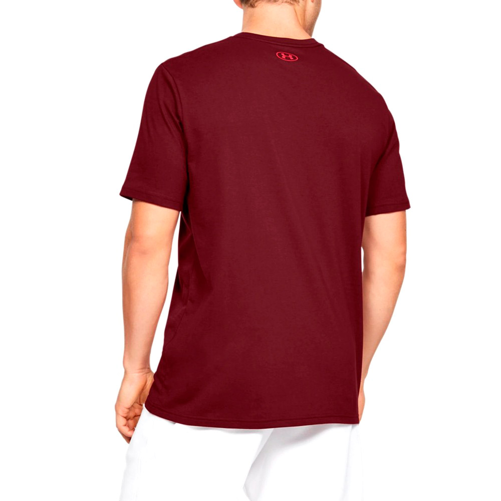 Tricou bărbătesc Under Armour UA GL Foundation SS T L Bordo photo 3