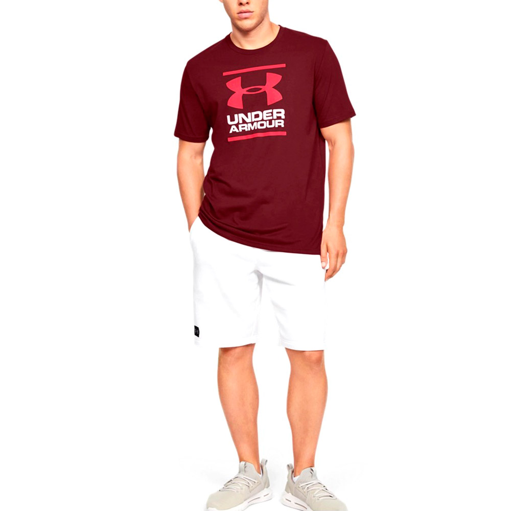 Tricou bărbătesc Under Armour UA GL Foundation SS T L Bordo photo 4