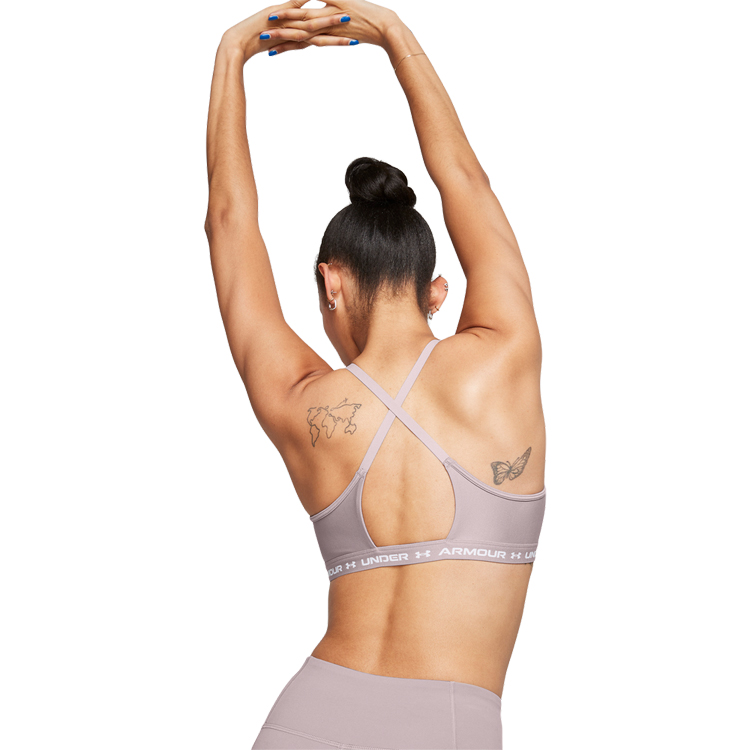 Bra sportive Under Armour UA Crossback Low Bra / Femei / L / Mov photo 3