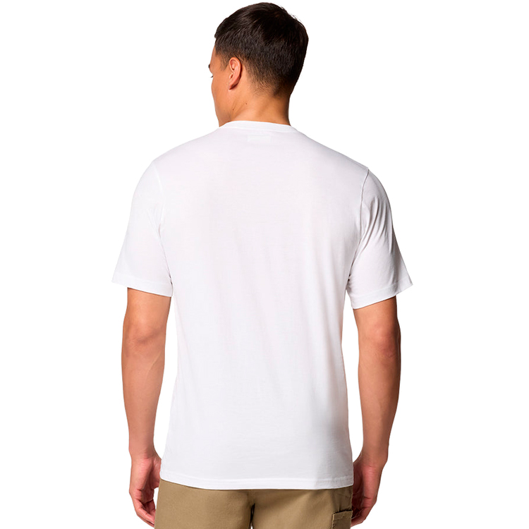 Tricou bărbătesc Columbia CSC Basic Logo Short Sleeve Shirt S Alb photo 4