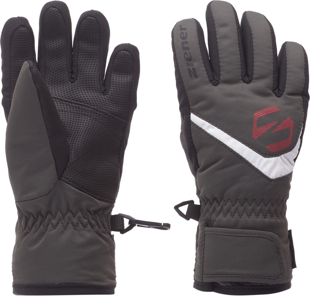 Перчатки Ziener Ski Gloves Серый/Черный photo 1 Перчатки Ziener Ski Gloves Серый/Черный photo 1