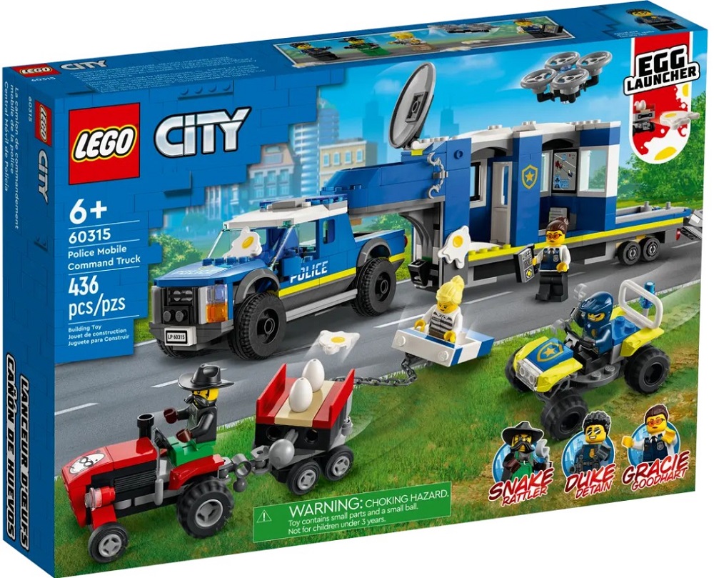 Конструктор Lego City Police Mobile Command Truck 60315  от 6+ лет photo 1