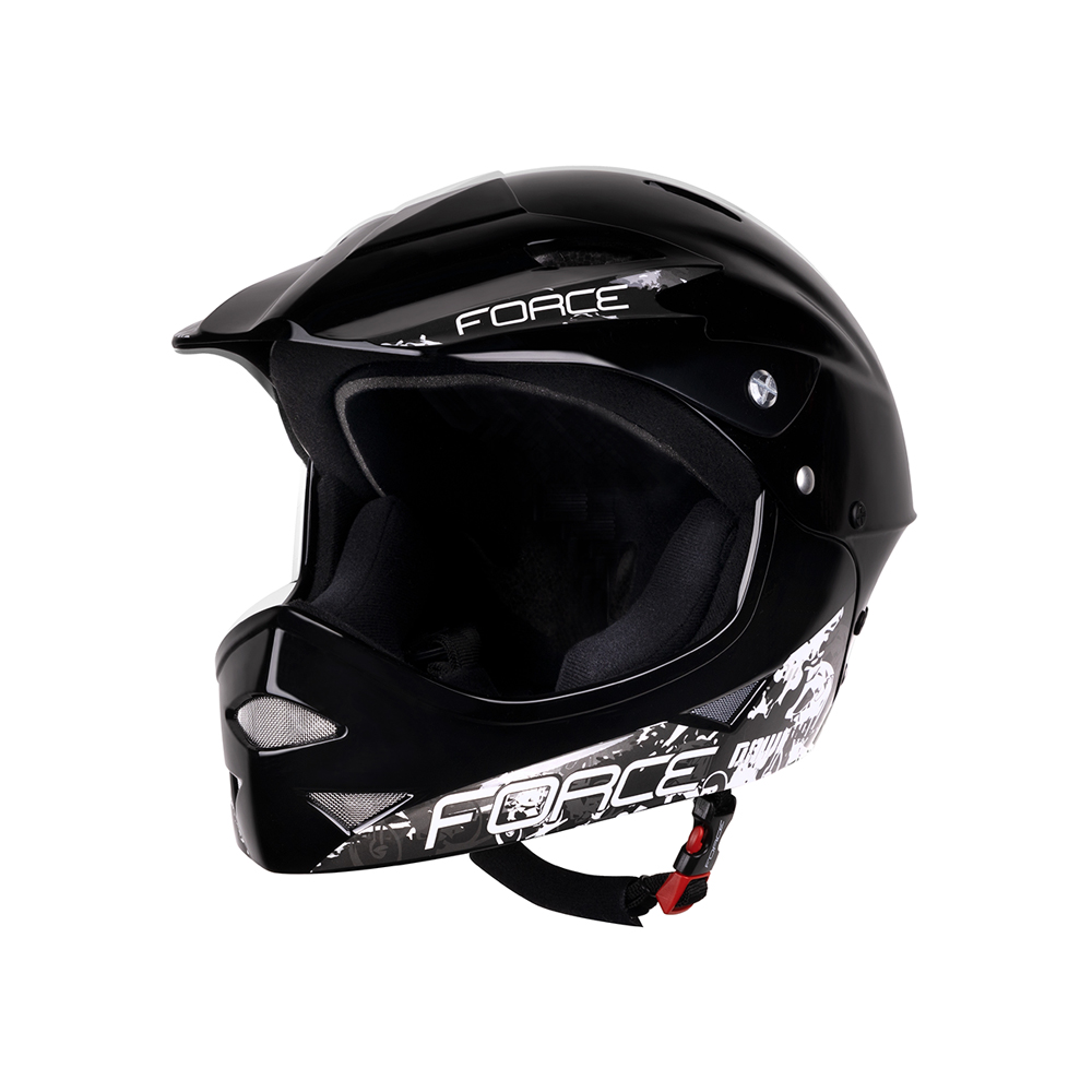 Casca de bicicleta Force DOWNHILL Negru 90215 photo 1 Casca de bicicleta Force DOWNHILL Negru 90215 photo 1