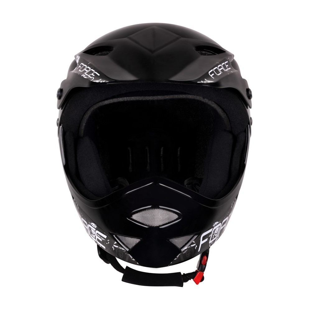 Casca de bicicleta Force DOWNHILL Negru 90215 photo 3