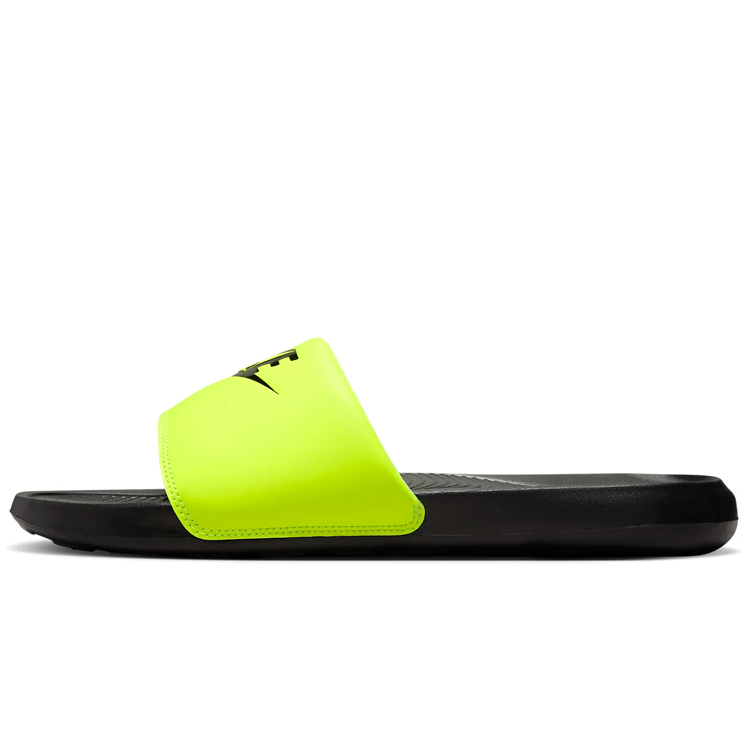 Шлепанцы Nike VICTORI ONE SLIDE / Мужской / 38.5 / Черный/Желтый photo 1