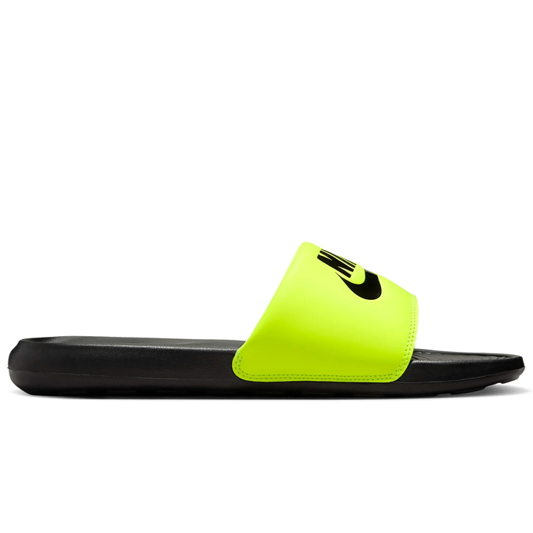 Шлепанцы Nike VICTORI ONE SLIDE / Мужской / 38.5 / Черный/Желтый photo 2