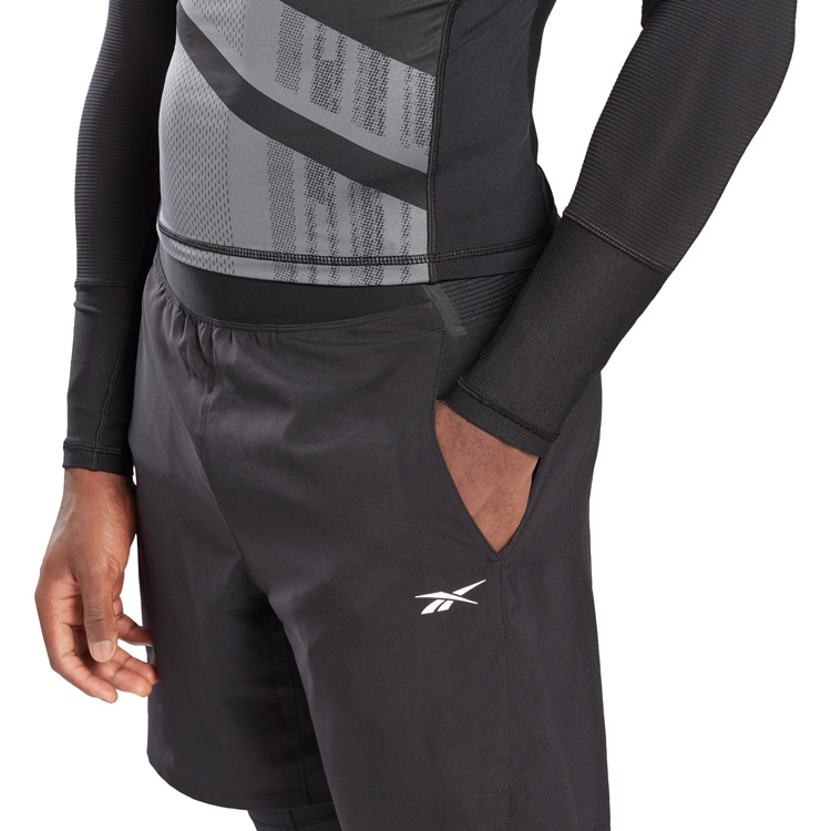 Sorti de bărbați Reebok TS 2-in-1 Strength S Negru photo 2
