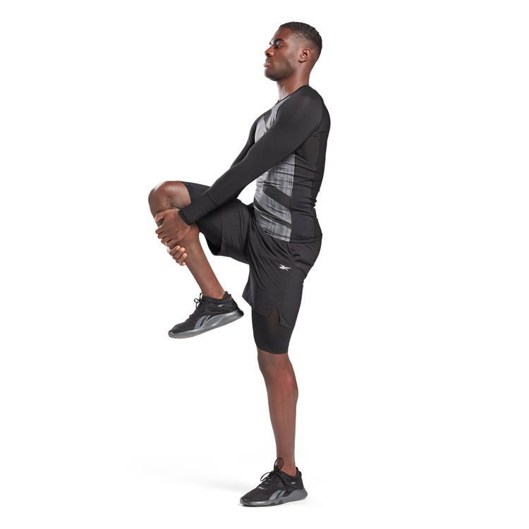Sorti de bărbați Reebok TS 2-in-1 Strength S Negru photo 5