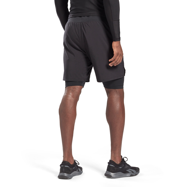Sorti de bărbați Reebok TS 2-in-1 Strength S Negru photo 6