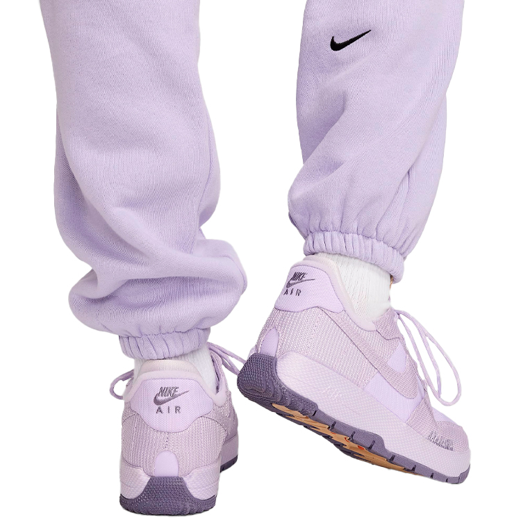 Pantaloni Nike W NSW FLC PANT GLS L Mov Femei photo 5