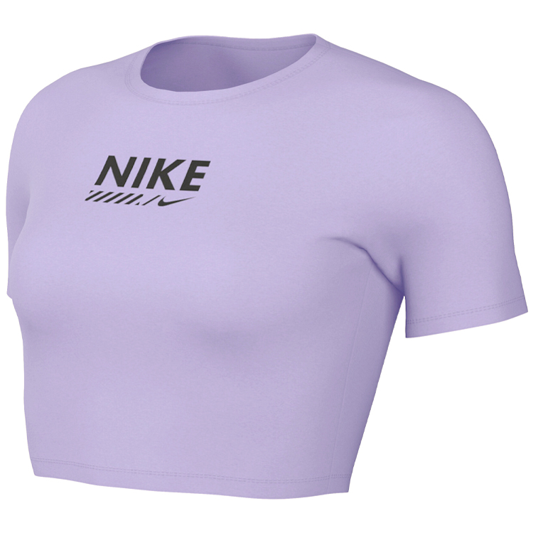 Футболка Nike W NSW TEE BBY GLS L Сиреневый Женский photo 1