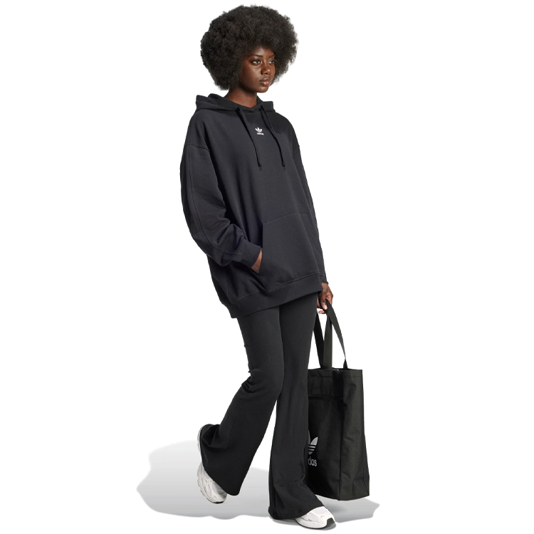 Hanorac Adidas ESS HOODIE XXS Negru Femei photo 2