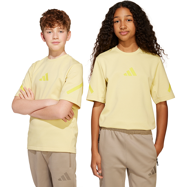 Футболка Adidas J ZNE TEE / Женский / 128 / Желтый photo 1