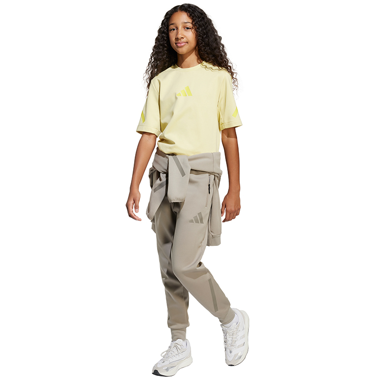 Футболка Adidas J ZNE TEE / Женский / 128 / Желтый photo 3